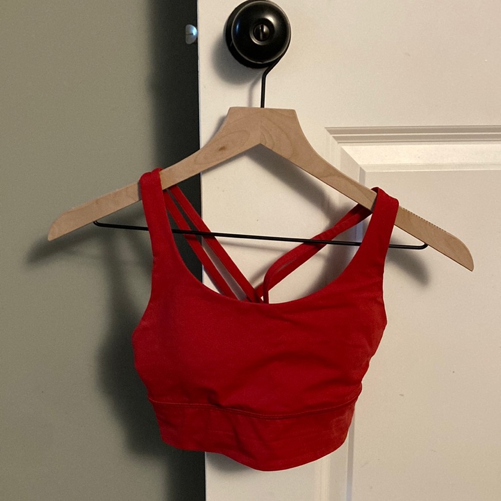 LuluLemon Red Sports Bra